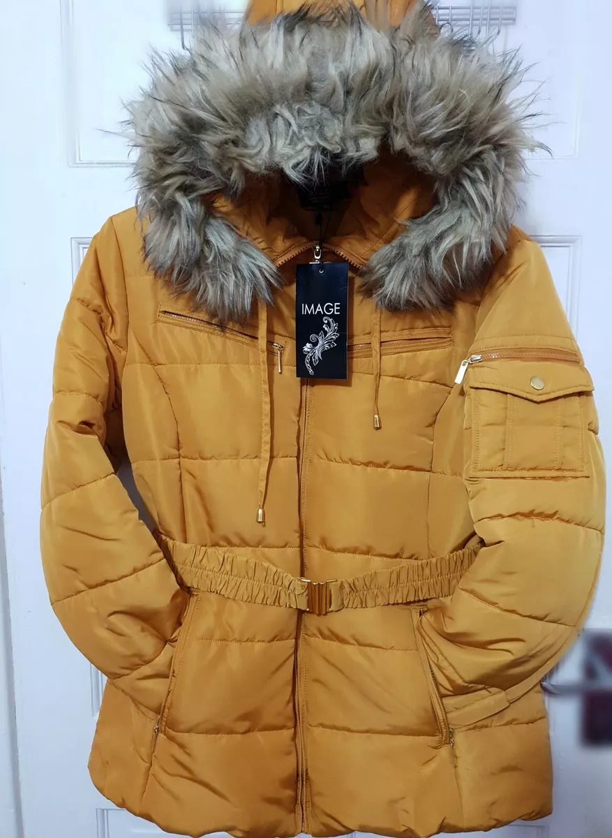 Ladies mustard hotsell puffer jacket