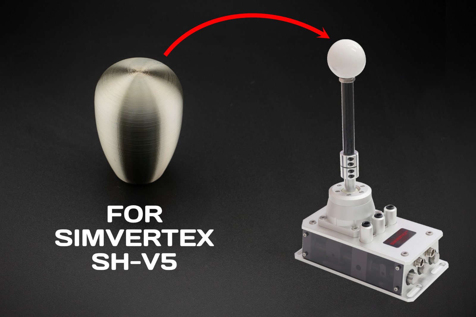 Sim Racing/JDM Manual Shift Knob for Various Shifters UrbanKitchens.co.uk