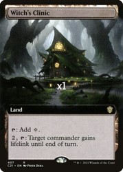 Witch's Clinic (Extended Art) Commander 2021 #407