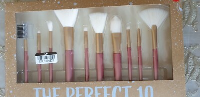 The Perfect 10 (10 Pieces Must-Have Cosmetic Brush Set)  New