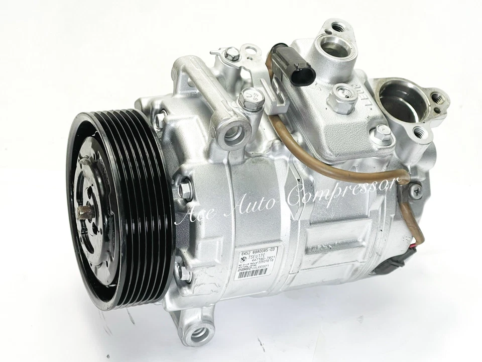 2008-2010 BMW 535i; 2009-2010 535 xDrive OEM Reman A/C Compressor Yr Wrty. - Image 2 of 2
