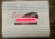 Profile California A440XL MOSFET Old School 4 Channel Car Stereo Amplifier Amp