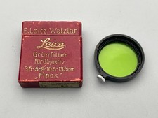 Leitz Leica slip-on FIPOS / 13015 A36 Gr Yellow-Green Filter - boxed