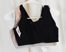 Fruit of the Loom 4 Pack Women's TankTopStyle Sports Bra Assorted Colors Size 38