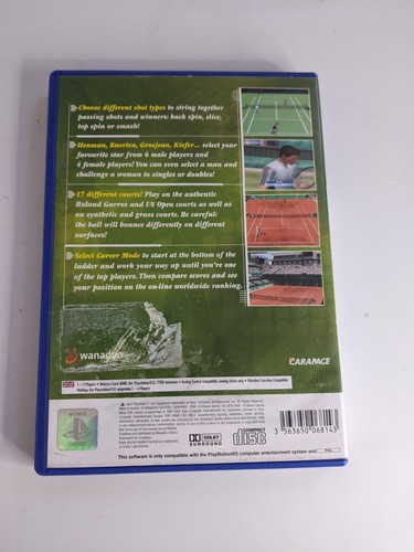 Juego Tenis PlayStation 2 NGT Next Generation PAL Año 2002 - Imagen 9 de 11