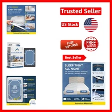 Universal Fit Bed Sheet Holder Straps - Heavy Duty Clips & Strong Parachute Cord