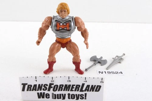 Battle Armor He-Man 100% Complete Basics Vintage Original Heman MOTU