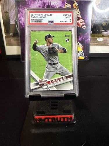 2017 Topps Update Series - Aaron Judge #US166 Throwing (RC) PSA 9