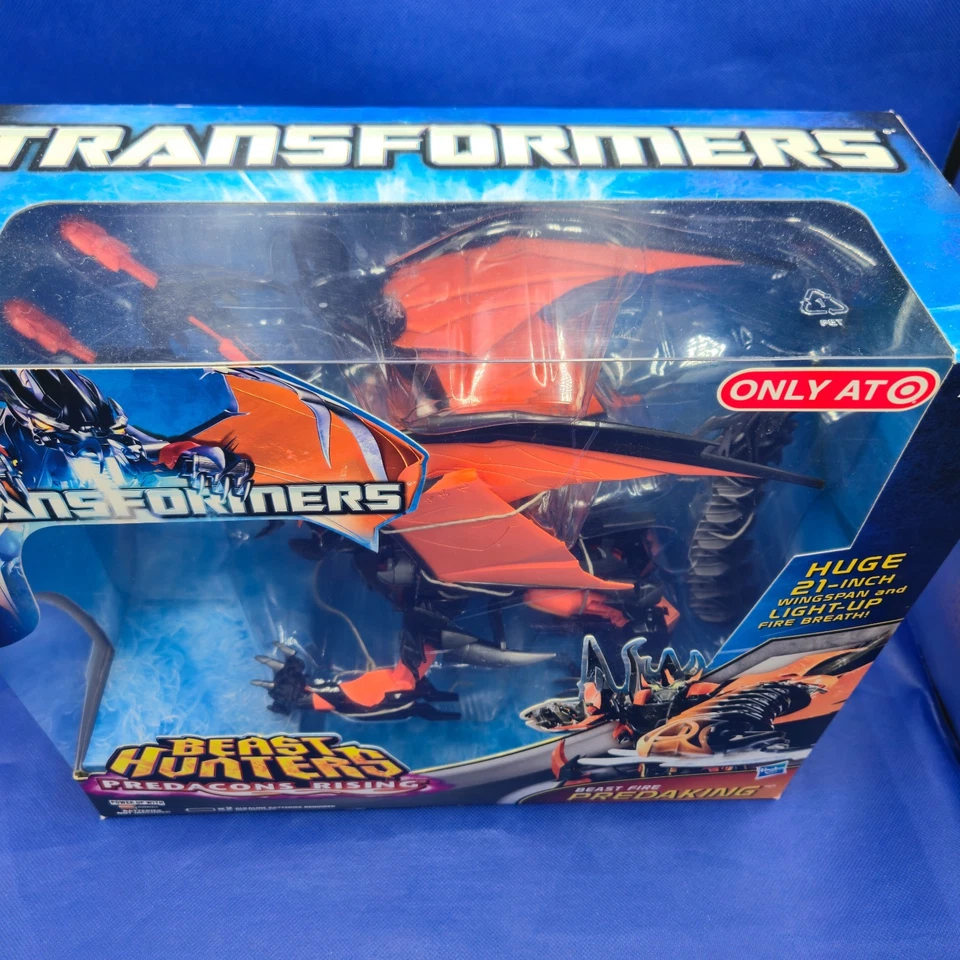 Transformers Beast Hunters Predacons Rising Beast Fire Predaking Target Exclusivo Foto 2 de 4