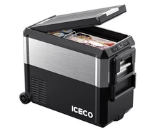 ICECO JP50 Pro Portable Refrigerator for Outdoor Camping Multi-directional Lid