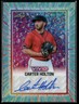 2025 Leaf Vivid #BA-CH2 Carter Holton Autographs Prismatic Teal 2/10