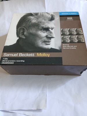 SAMUEL BECKETT MOLLOY 7 CD AUDIO BOOK FULL UNABRIDGED VERSION+BOOKLET