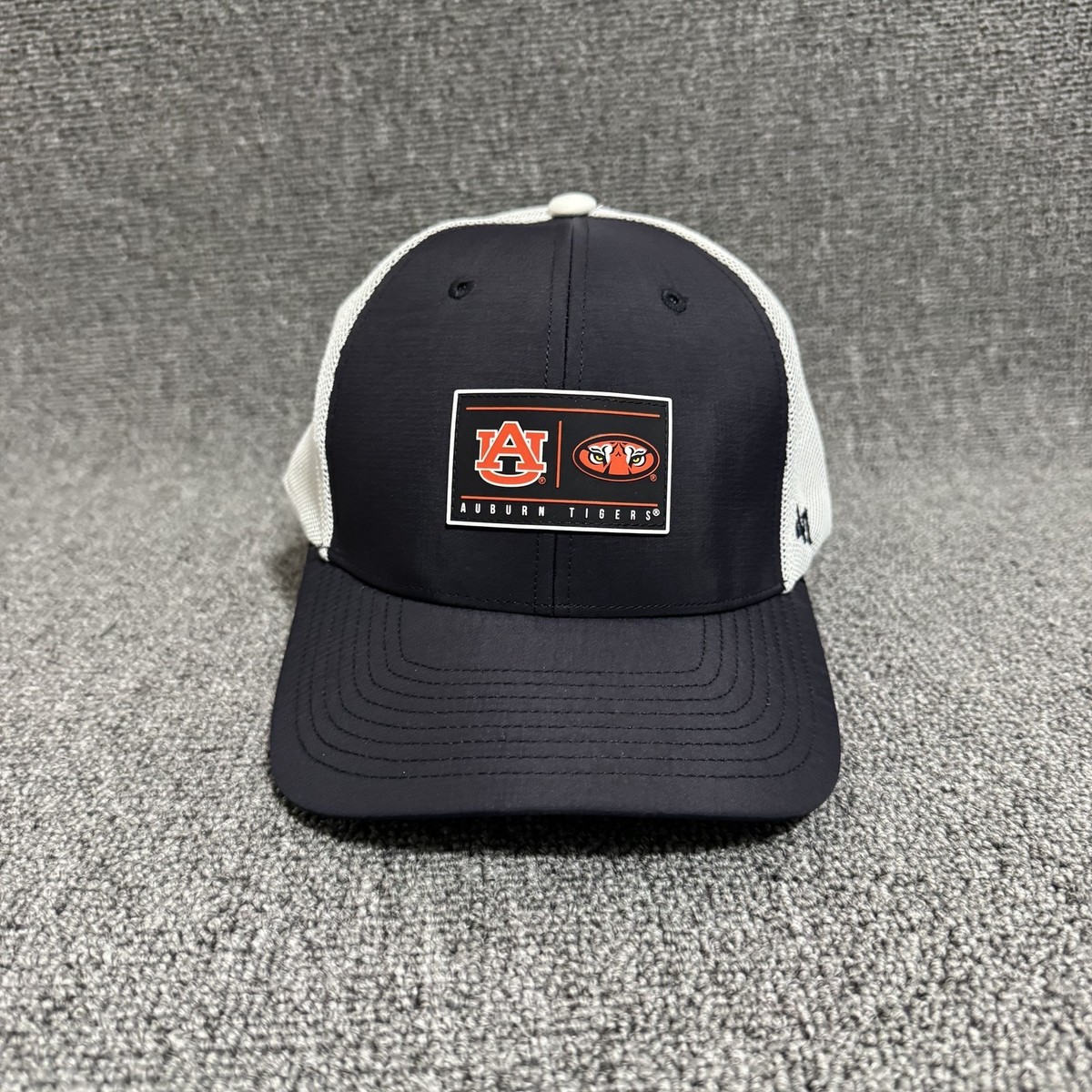 47 Brand Auburn Tigers Trucker Snapback Navy White One Size Hat