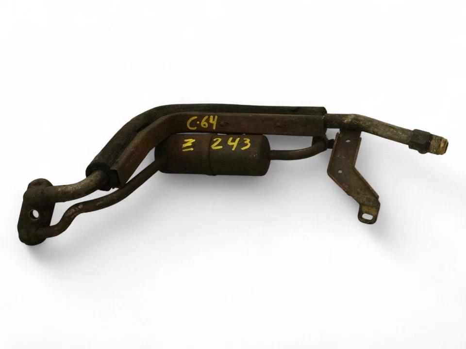 Tubo de manguera de aire acondicionado 75-80 Mercedes 450Sel W116 CA con tanque OEM Foto 3 de 4