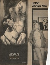 Jill Ireland Magazine Photo Clipping 1 Page X6172