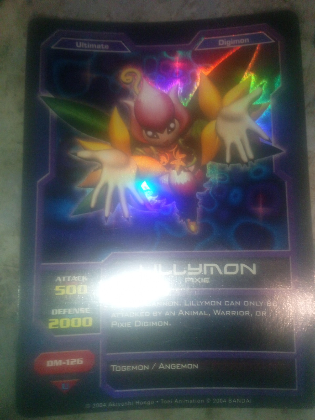 Lillymon DM-126 holofoil