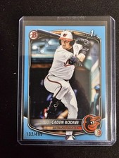 CADEN BODINE 2025 Bowman Draft #BD-63 1st Sky Blue Parallel /499🤩