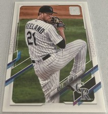 2021 Topps Series 2 Baseball Kyle Freeland Colorado Rockies base card #615