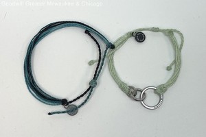Pura Vida Woven Adjustable Bracelets 4.9g