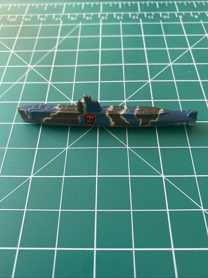 Micro Máquinas, Galoob, Submarino Militar, Buen Estado, E61 Foto 2 de 4