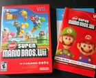 New Super Mario Bros. Wii Nintendo Wii Case, Cover Art, & Manual - No Game Disc