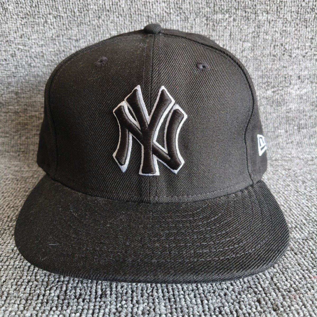 New Era Yankees 59FIFTY Fitted Hat Black 7 3 8 MLB Cap