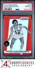 2013 PANINI PRIZM RED #230 DAVE DeBUSSCHERE HOF POP 1 PSA 10