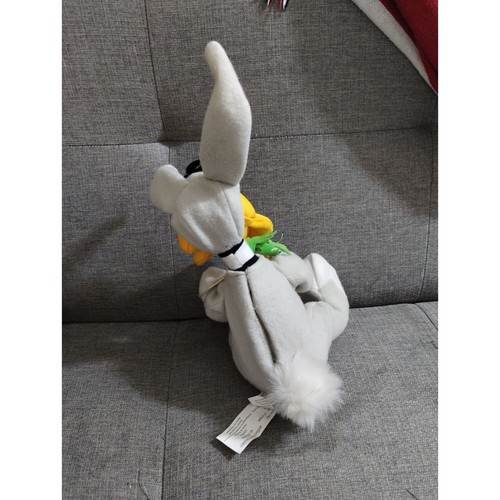 Hallmark Looney Tunes Daffy Duck Easter Bunny Rabbit Plush With Sound 12" Tested - Picture 6 of 7