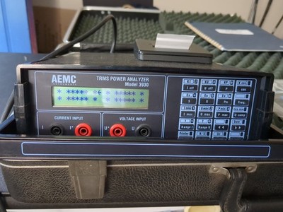 AEMC 3930 TRMS Power Analyzer Kit in Case Meter