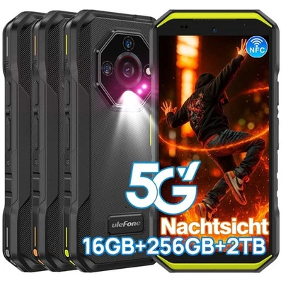 Ulefone Armor X32 Pro 5G Outdoor Handy 16GB+256GB 5500mAh Nachtsicht Smartphone