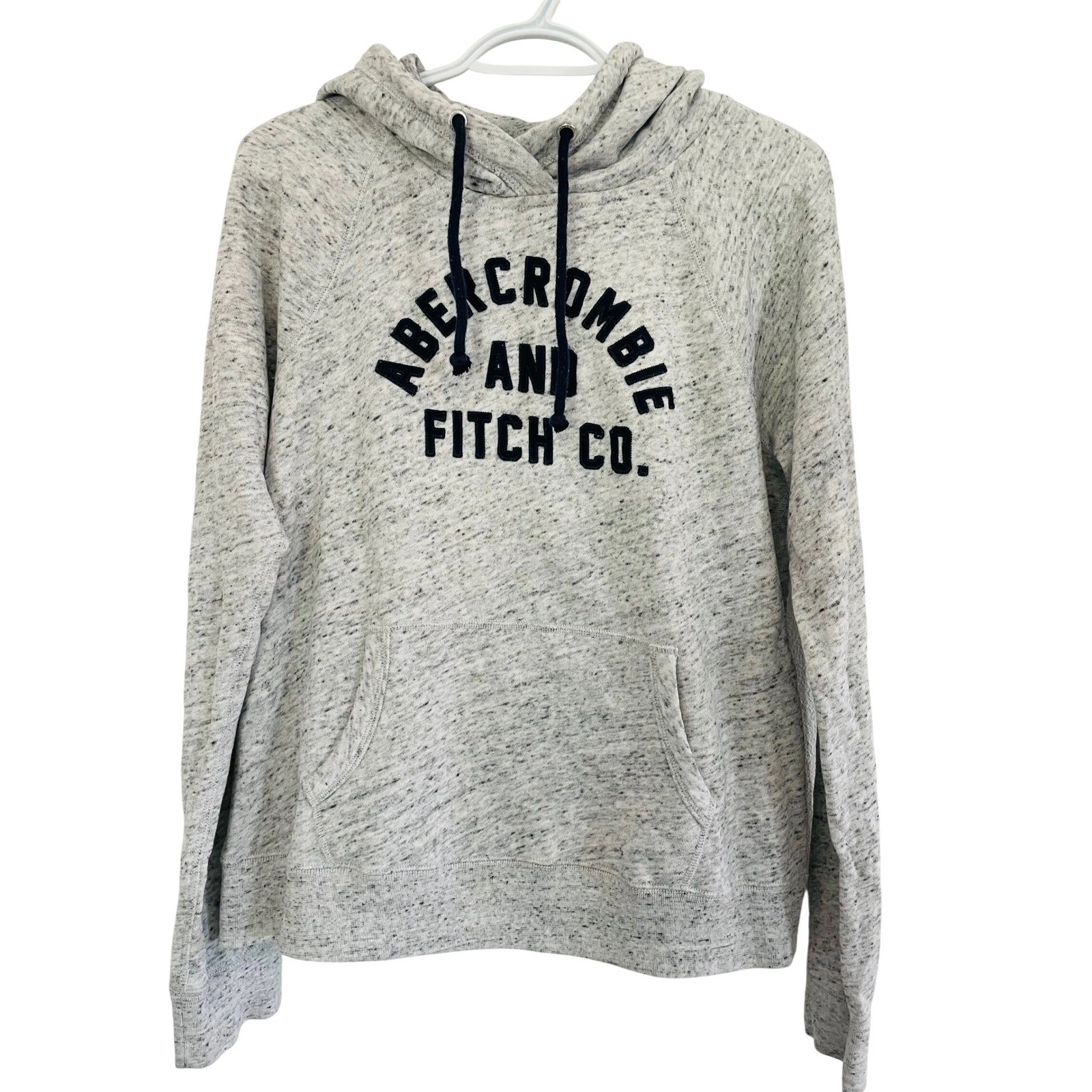 Y2K Abercrombie & Fitch Womens Grey Heather Logo Hoodie Sweatshirt Vtg Large EUC
Opens in a new wind