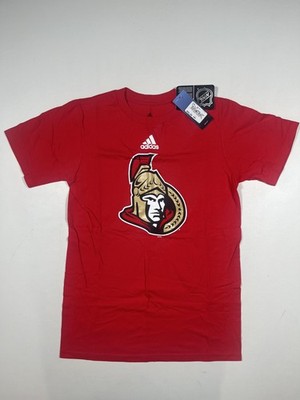 New Ottawa Senators Shirt Mens Small Red NHL Hockey Adidas Graphic Tee
