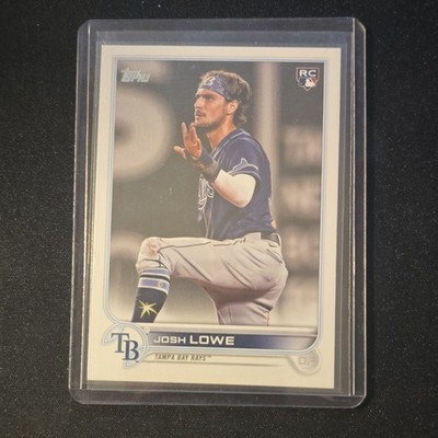 2022 Topps Series 2 Josh Lowe Rookie Advanced Stats Baseball Card #479 /300