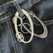 Mens Metal Keychain Belt Chain Wallet Chain Pants Chain Purse Charm for Lady
