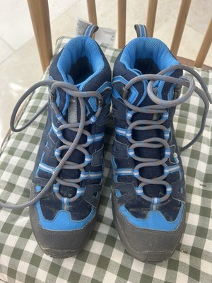 Kinder Wanderschuhe blau Decathlon Quecha Größe UK4 US5 EUR37