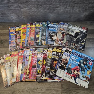 Vintage GamePro Magazine Lot Of 28 Various Issues From 2002-2008 (Pre-Owned)