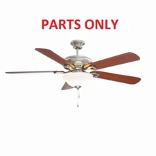 Rothley 52 in. Indoor Brushed Nickel Ceiling Fan  PARTS ONLY