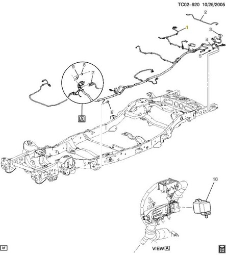 New NOS OEM Chassis Wire Harness Kit 2012-2014 Cadillac Escalade Chevrolet Tahoe - Picture 20 of 21