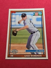 2021 Gage Workman Topps Pro Debut ROOKIE RC #PD-179 Draft Picks 