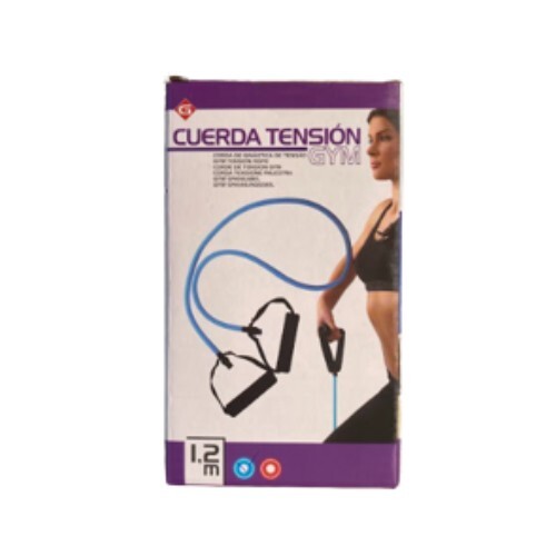 Cuerda Elástica Gimnasia, 1,2 metros (Color Azul) - Imagen 2 de 2