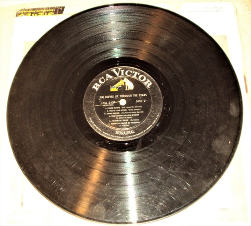 Jim Reeves Up Through The Years Record Album Vinyl LP - Foto 3 di 3