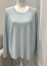 NWT Eileen Fisher 100 Extra Fine Merino Wool In Waffle Texture Crew Neck Sz1X