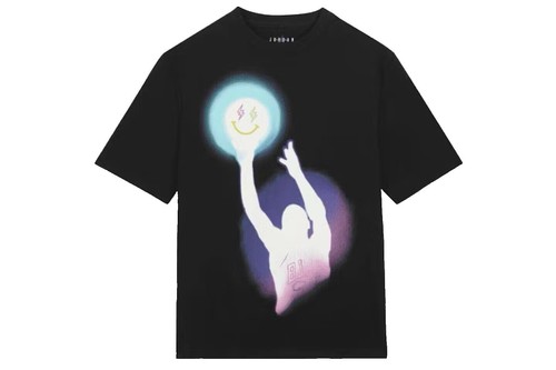 L.G.B. Forbidden Fruit Graphic Black Cotton T-Shirt Crew Neck Size