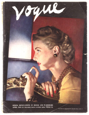 Lee Miller NORMAN PARKINSON Cecil Beaton DESCOMBES Deborah Kerr VOGUE April 1943