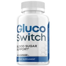 Gluco Switch Capsules, Glucoswitch Blood Sugar Support Supplement (60 Capsules)
