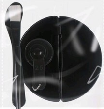 4pc Facial Mask Mixing Bowl Set Mash Spatula Application Brush Spoons Black N6