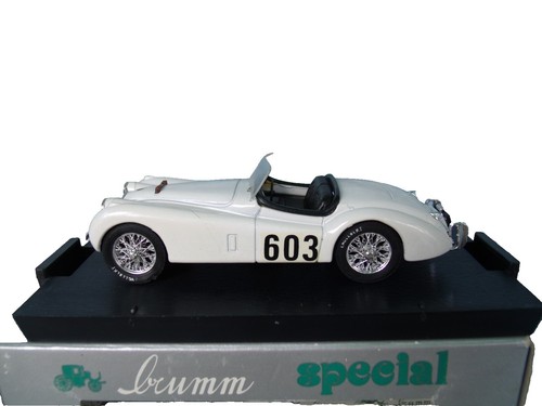 BRUMM 1/43 - Jaguar XK120 Spider 1948 Blanche R101 EUR 18,00 - FR