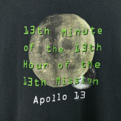 アポロ13 ムービーTシャツ　XL 値下げ！ヴィンテージ ムービーTシャツ アポロ13 1995年コピー