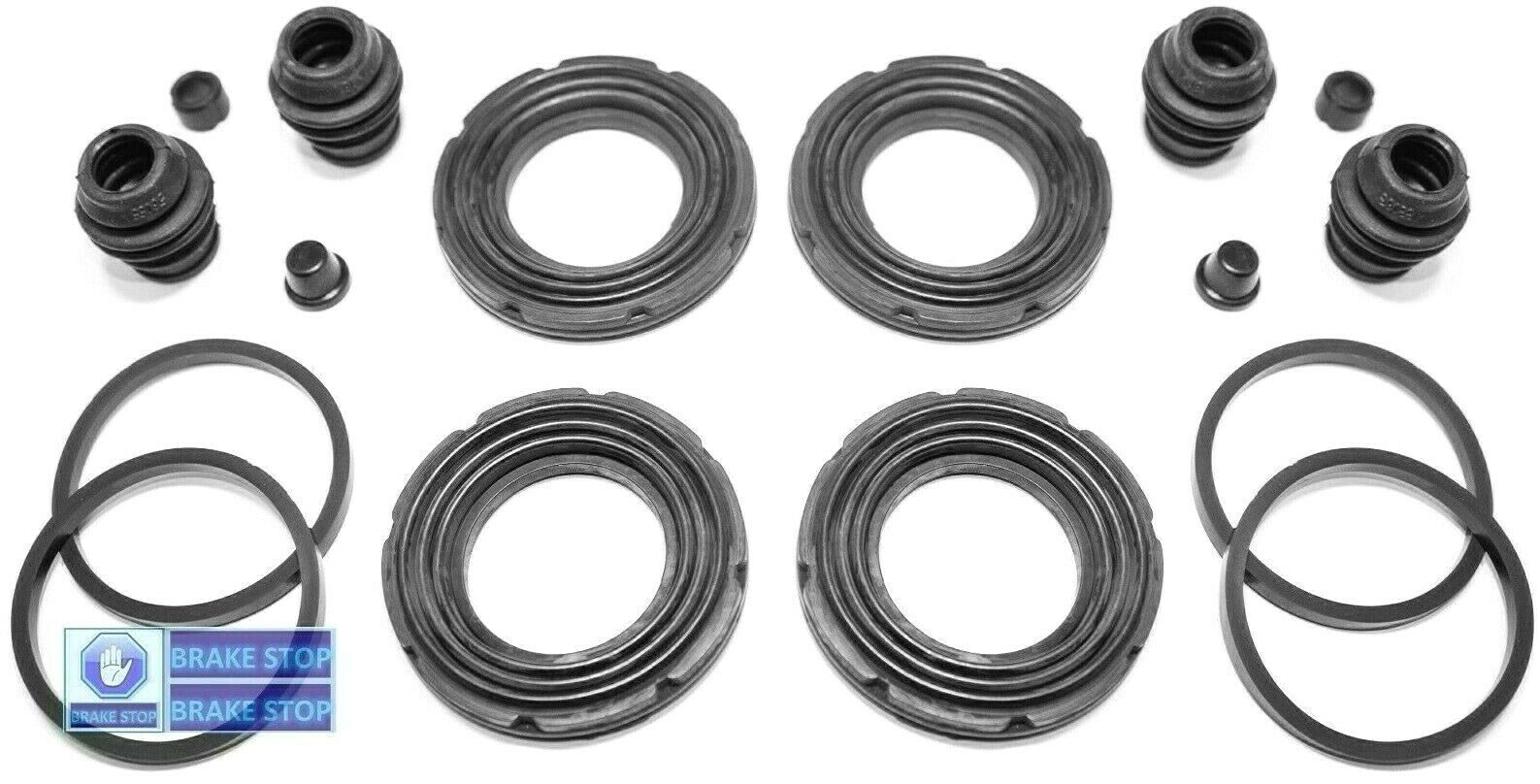 2x FRONT BRAKE CALIPER REPAIR SEAL KIT FITS Renault Koleos II 2.0 dCi 4WD (45mm)