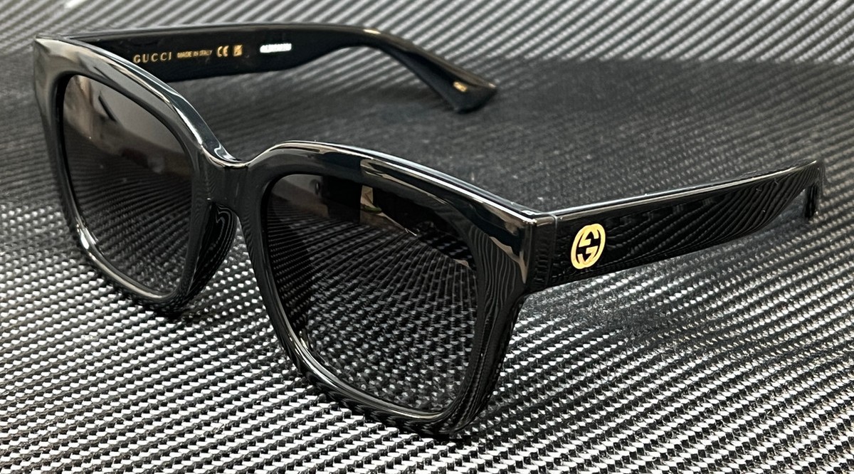 GUCCI GG1338SK 003 Black Grey Women's Medium 54 mm GUCCI GG1338SK 003 Black Grey Women's Medium 54 mm